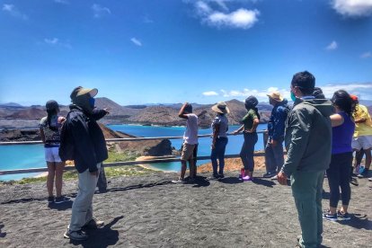 La reactivación del turismo en las islas Galápagos comenzó recién en agosto pasado. Hubo meses en los que no hubo ni un solo visitante.