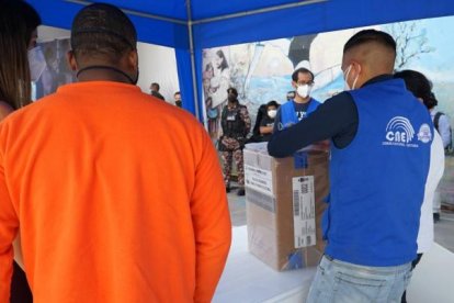 En el Centro de Detención Provisional de El Inca se prevé la votación de más de 400 personas.