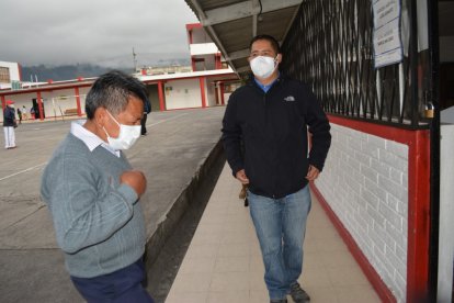 Jorge Ariza se persignó antes de dar su voto.