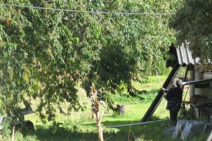 En este suelo hay producción de manzanas, claudias, capulíes y duraznos.