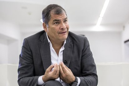 Correa se refirió sobre las elecciones generales 2021.
