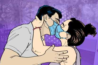 No dejes que el covid-19 dañe tu San Valentín.
