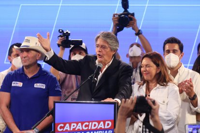 Lasso aseguró que a medida que se termina el proceso de escrutinio, su candidatura se afianza en la segunda vuelta.