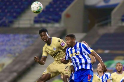 El defensa ecuatoriano Jackson Porozo marcó un gol en el empate de Boavista.