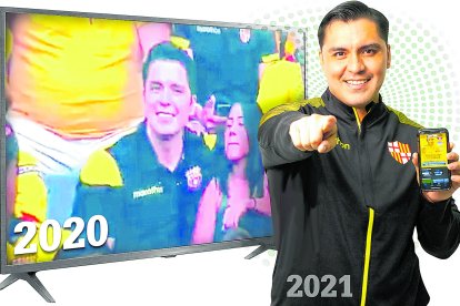 Dayvid andrade se hizo famoso en la noche amarilla del pasado 2020 y repitió ‘su éxito’ este año.