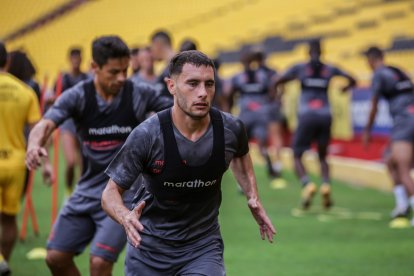 Emmanuel Martínez, listo para el debut del 2021 ante el Manta FC.