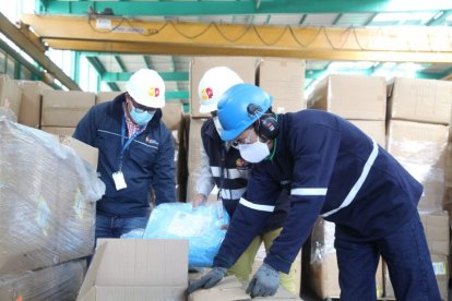 El último gran lote de batas recibió el MSP al finalizar enero de 2021