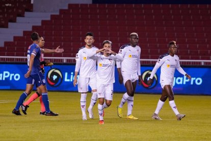 El volante ofensivo, Adolfo Muñoz, anotó el primer gol de la temporada oficial 2021 de LigaPro.