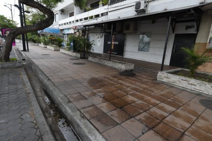 En este lugar se perpetró el delito. La Policía analizaría grabaciones de las cámaras de seguridad.