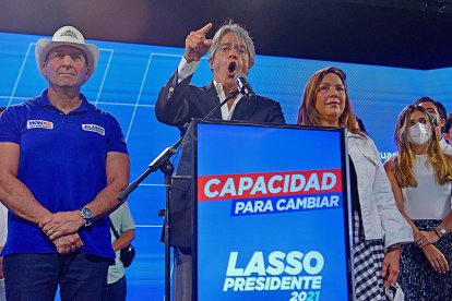 Guillermo Lasso obtuvo 1'830.045 de votos en las elecciones generales 2021.