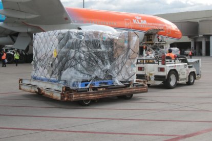 Las vacunas que llegaron se destinarán a diferentes partes del país.