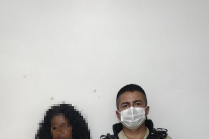La mujer, de 26 años, no registra antecedentes penales.