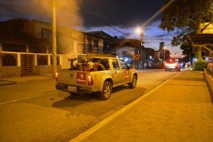El prefecto, José Daniel Villao, hizo un llamado a la población para que ayuden a localizar el vehículo sustraído.
