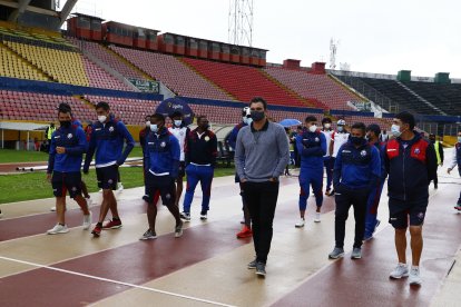 Olmedo no pudo jugar la primera fecha de la LigaPro, debido a que no contaba con la cantidad de jugadores correspondientes.