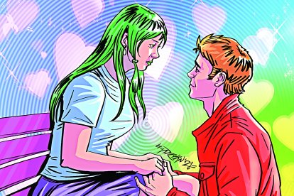 Se enamoró de su amigo.