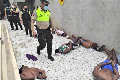 Policía indaga relación de unos detenidos con la organización de Los Choneros.