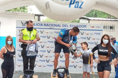 Galo Moreira uno de los ganadores del torneo.