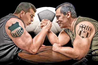 Ismael Rescalvo por Emelec y Fabián Bustos en Barcelona, se viene una lucha.