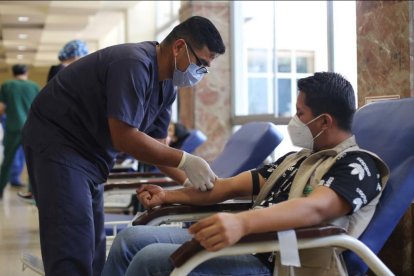 Desde que empezó la pandemia, las transfusiones bajaron en un 47%.