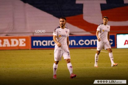 Joseph Espinoza, volante de Liga de Quito 2021.