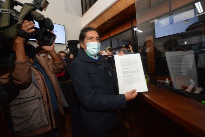 El candidato presidencial, Yaku Pérez, presentó el recurso ante el TCE el 1 de marzo pasado.