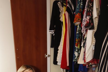 La mayoría de sus zapatos de taco son de emprendedores ecuatorianos.