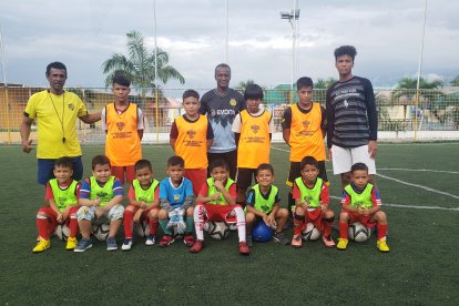 El equipo Canteras de Naranjal uno de los participantes.