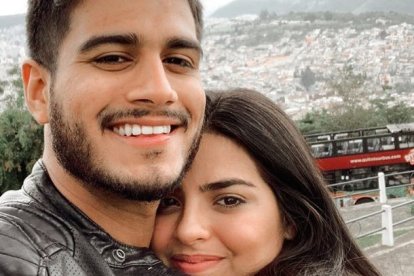 Emma Guerrero y su pareja, Fernando Zúñiga.