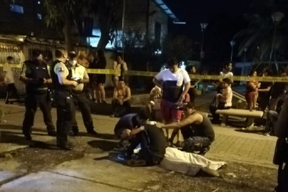 El crimen se registró en las inmediaciones de un parque.