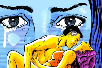 Esta vez la historia se trata de un marido infiel y mentiroso.