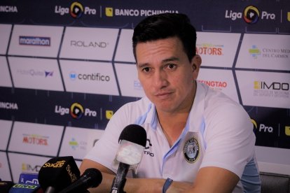 Pool Gavilánez, director técnico del Guayaquil City.