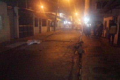 En este sector del sur porteño fue asesinado Ronald Raúl Lugo Bolaños.