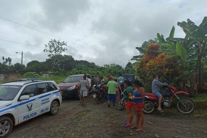 La mañana de ayer, los agentes rastreaban en el sitio mencionado por uno de los sospechosos.