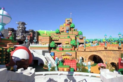 Nintendo es fiel a los juegos clásicos con las recreaciones en cera de los personajes.