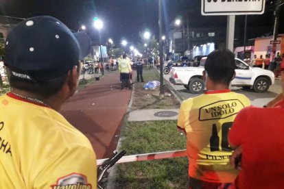 El crimen ocurrió en la avenida Vicente Piedrahíta del cantón Daule.