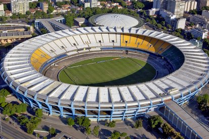 El estadio Maracaná fue la sede de las finales de los Mundiales de 1950 y 2014.