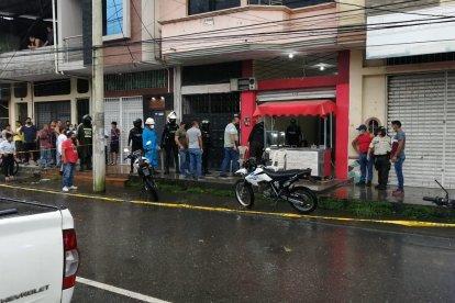 Dennis Gabriela Piza Castro fue victimada la tarde del miércoles. Su cuerpo quedó junto a la freidora de papas.