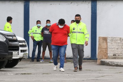 Jordan Ochoa Calderón fue detenido en el suburbio de Guayaquil.