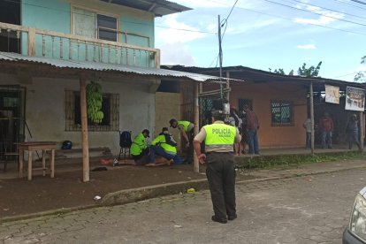 En el lugar donde jugaba naipe cayó sin vida Fernando Cedeño.
