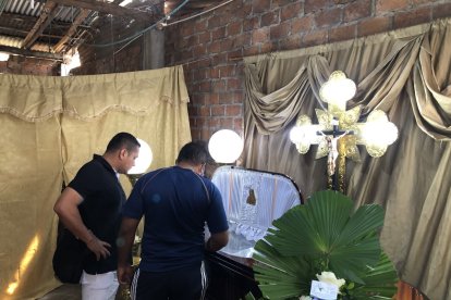 Familiares y amigos despidieron para siempre a Walter Vélez