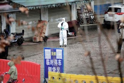 Un equipo de expertos que se desplazó a Wuhan para investigar en origen de la pandemia de la covid-19.