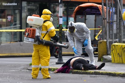 En el sector de Turubamba, sur de Quito, una mujer falleció con síntomas de COVID-19.