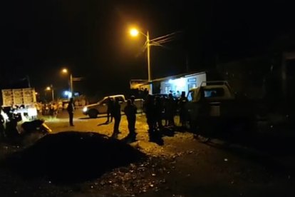 El  hecho se registró en el barrio Voluntad de Dios.