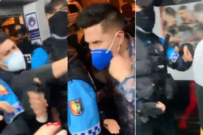 En redes sociales circuló un video del momento de la intervención al local, del sur de Quito.