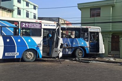 El accidente no dejó víctimas mortales.