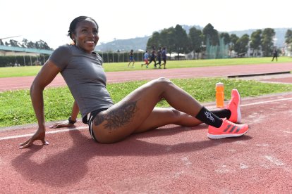 Ángela Tenorio quiere demostrar su fuerza y liderazgo, como Cleopatra, a quien lleva tatuada.