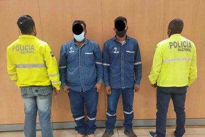 En los celulares de los sospechosos hallaron conversaciones con los denunciantes.