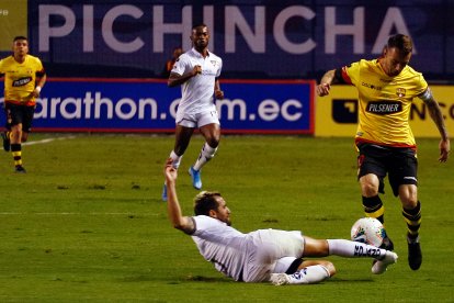 Liga de Quito y Barcelona disputaron la final de la LigaPro 2020.