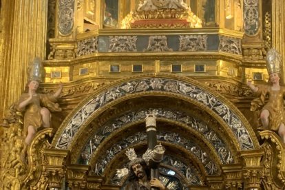 El Viernes Santo se hará un sobrevuelo de la imagen de Jesús del Gran Poder en Quito.
