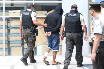 El sospechoso fue puesto a órdenes de las autoridades.